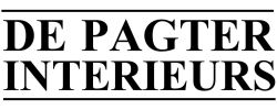 De Pagter Interieurs